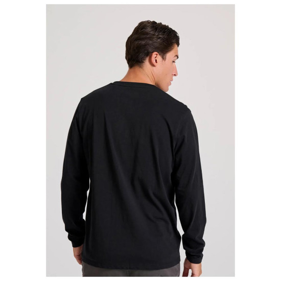 Funky Buddha Ανδρική μακρυμάνικη μπλούζα